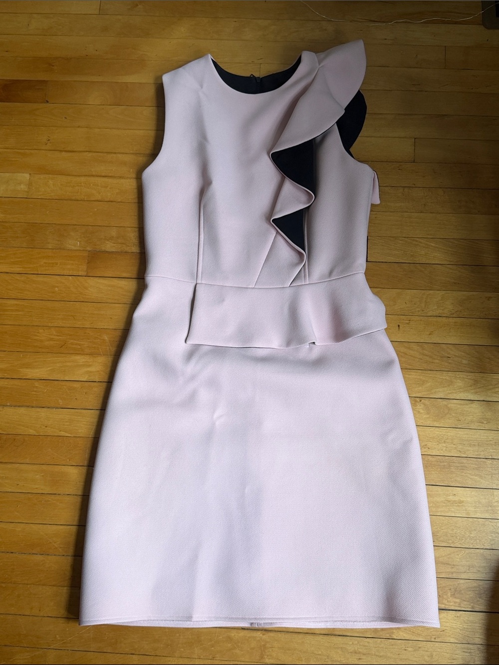 Judith & Charles light pink shift dress size 6